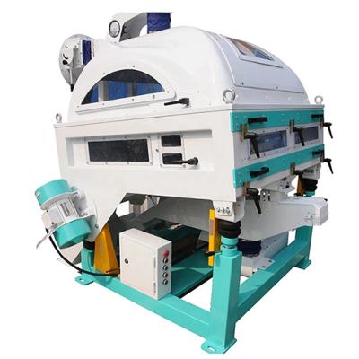 China food & Beverage factory good quality STR small model TQSF100*2 rice stoner machine grain cleaner with good price for sale