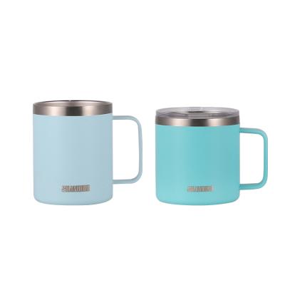 China Disposable Customized Camping Mug Insulated Stainless Steel Office Thermal Coffee Mugs Tea Cup Coffee Mugs for sale