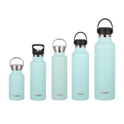 China High Capacity Sustainable Hot Sale 304 Colorful Double Wall 2021 Stainless Steel Insulated Water Bottle for sale