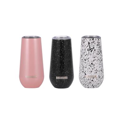 China 304 Stainless Steel Thermal Mug Egg Vacuum Wine Soup Cups Disposable Thermo Tumbler Insulated Shape Cups for sale