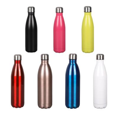 China PORTABLE Custom 1L Cola Shape Stainless Steel Water Bottle Cute Kids Straw Quality Insulated Vacuum Flask for sale