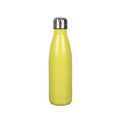 China PORTABLE Custom Color 500ml Cola Shape Stainless Steel Kids Water Bottle Straw Water Flask Insulated Vacuum for sale