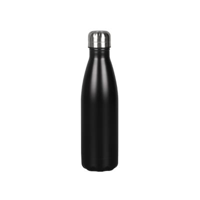 China New 500ML Double Wall PORTABLE Stainless Steel Gym Cola Shape Flask Custom Made Vacuum Insulated for sale