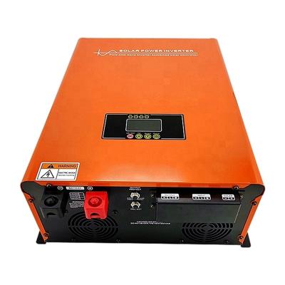 China 6000 Watt Pure Sine Wave Inverter Solar System 6kw Solar LED 6kw Solar Hybrid LCD Display 24v 48v 6kva for sale