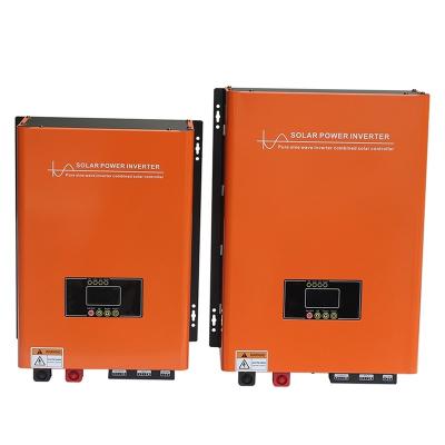 China Solar System Home Solar Hybrid Low Price 48 Volt 4000w 6000w 8000w Pure Sine Wave Inverter With Solar Controller for sale