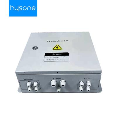 China Safe Solar System Hysone Customize Combiner Box 10String Ip65 SPD Pv Combiner Box For Solar for sale