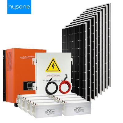 China Home Solar Power House 15Kw All In One Solar Power System Off Grid Solar System 15KW for sale