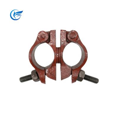 China Asian Black And Red And Green Scaffolding Fix And Swivel Coupler Pipe Clamp for sale