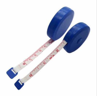 China Retractable PVC+fiberglass Smooth Tape Auto Telescopic Body Seam Tape Measure for sale