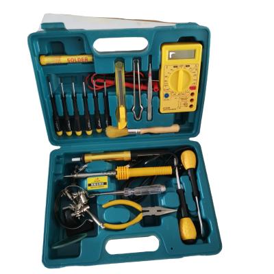 China Professional manufacture of auto repair set cheap 19 PCs tool box auto repair set for sale