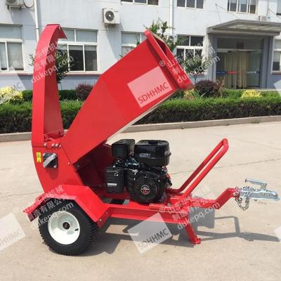 China 15HP Gasoline Wood Chipper Factory Cheap Gasoline Wood Chipper Directly Powered For Sales for sale