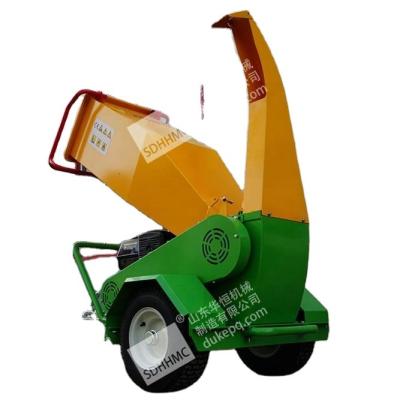 China Hot Selling Commercial Wood Chipper Gasoline ATV Wood Chipper Shredder , CE Srandards for sale