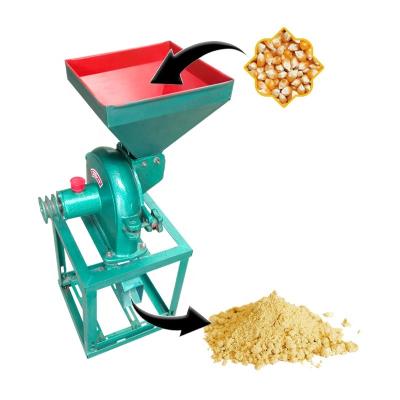 China High efficiency low cost low budget wet dry mill making flour from grains and le small grain dry milling machine for sale for sale