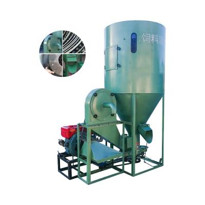 China Make Animal Feed Plant Hot Chicken Animal Feed Pellet Machine Hammer Mill Crusher And Extruder Poultry Animal Production Line for sale