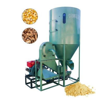 China Make animal feed original new diesel engine and animal feed grinder mixer in china for sale