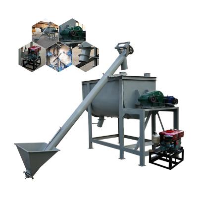 China Make animal feed china the big factory horizontal good price for animal chicken feed mixer and grinder machine in china for sale