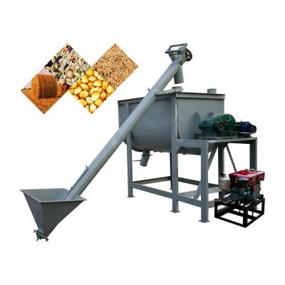 China Render animal feed factory cheap price 1000kg animal feed mixer machine made in china for sale