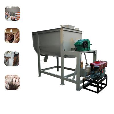 China Animal Feed Production Line Commercial Animal Poultry Feed Equipment Mixing Machine for sale