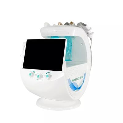 China Top Face Lifting Device Facial Heating Massager RF Skin Wrinkle Analysis Sale Cooling Rolling Skin Tightening Beauty Equipment for sale