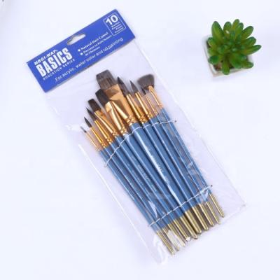 China Acrylic. Watercolor Wholesale Art Drawing Brushes Paint Set for sale