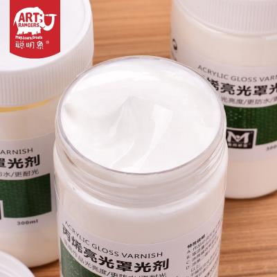 China Medium Gloss Varnish Acrylic Gel AGV300 for sale