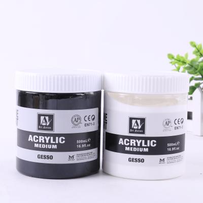 China Before Painting Medium Acrylic Gesso 500ml for sale