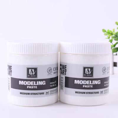 China Canvas Modeling Sand Gesso 500 ml Acrylic Paste Medium for sale