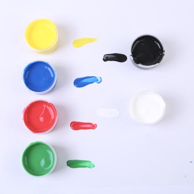 China Diy Art Rangers Washable Finger Paint Kids Painting Set Colorful Tempera Colors for sale