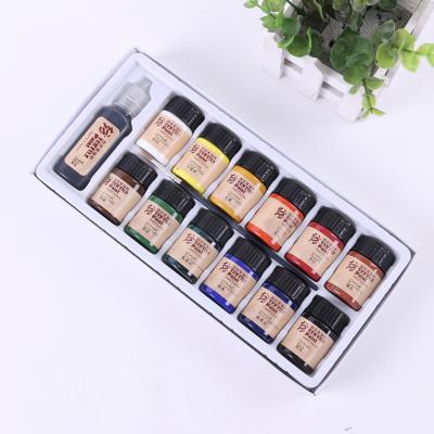 China Clothes Paint Textile Color Set 18 Colors Soft Paint Water Based Paint CFP1218 for sale