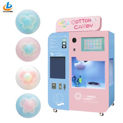 China Make Cotton Candy Chuanbo Factory Latest High Quality Silk Flower Selling Automatic Cotton Candy Making Machine In World for sale