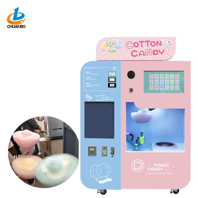 China Cotton Candy Vending Machine Vending Machine Cotton Candy Floss Maker Cott Cotton Candy Cart Retail for sale