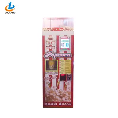 China 2019 Hot Sale Stainless Steel Coin Operated Popcorn Vending Machine for sale