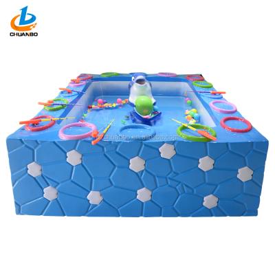 China Arcade & Amusement Park Arcade Game Water Cube Pool Fishing Children Amusement Game Machine for sale