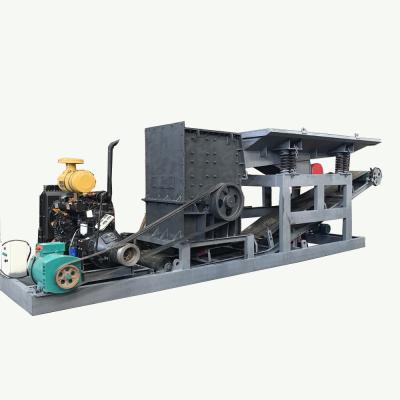 China Stone Generator Driving Mobile Square Type Box Hammer Crusher Heavy Station Crusher for sale