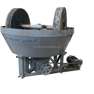 China energy & Mining 1 ton wet pan, round mill wet pan grinder, wet pan gold grinding mill for sale