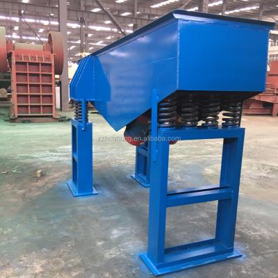 China Feeding Stone Mining Vibrating Feeder, Vibrating Conductive Sand Production Line, Mobile Crusher Vibrating Feeder For Sale for sale