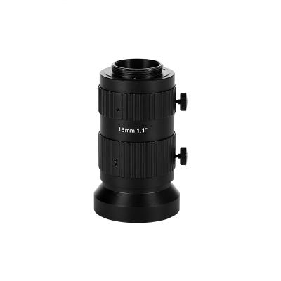 China Excellent Low Resolution Distortion Flange Computer Vision Distance 16mm M37*P0.5 Industrial Camera Lens for sale