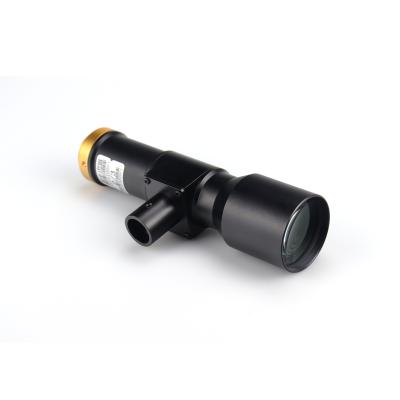 China 0.5X Magnification 110 Object Distance Camera Zoom Computer Vision Telecentric Industrial Camera Coaxial Lighting Type Variable Lens for sale