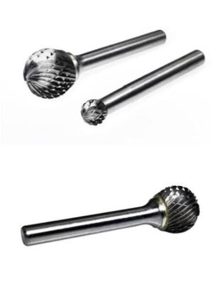 China Polished Carbide Ball Burr Bits Wear Resistance For Shipbuilding zu verkaufen