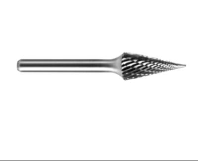 Cina High Strength SM Cone Carbide Burr HRC50 To 60 Cone Pointed End in vendita