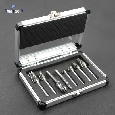 Chine Le carbure à grande vitesse meurent carbure solide Burr Set Easy To Use de Bit Set Aluminium de broyeur à vendre