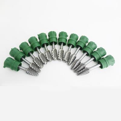 China High Precision Rotary Burr / Tungsten Carbide Burrs Cutter with YG Series Tungsten Carbide for sale