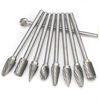 China Safety Extended Length Carbide Burrs Carbide Die Grinder Bit Set Oem Service for sale