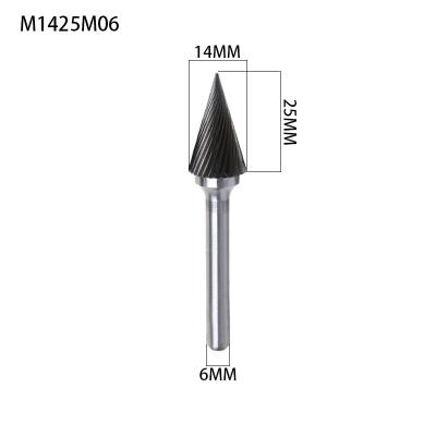 China Doppelter geschnittener Wolframschleifer Cylindrical Carbide Burr With 1/4