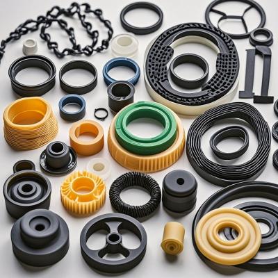 China Resilient Compression Moulding Rubber Parts Weather Withstanding 20-90 Shore A for sale