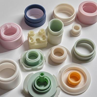 China Medical Silicone Injection Molding Rubber Moulding Parts 20-90Shore A for sale