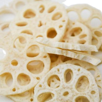 China Low Temperature Dry Vacuum Fried VF Vegetables Lotus Root Crunchy Delicious Snacks for sale