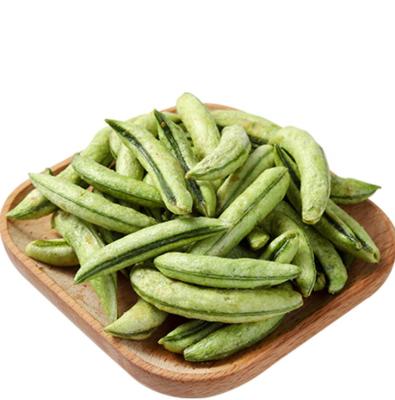 China Low Temperature Dry Vacuum Fried VF Vegetables Dried Peas Crunchy Healthy Snacks for sale