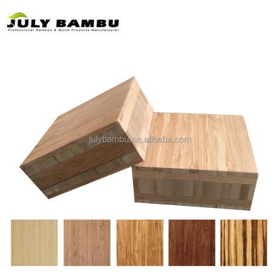 China Indoor high quality bamboo wood sheet for indoor furniture block board for sale