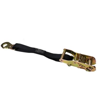 China Factory 25mm Polyester Safety EN12195-2 Polyester Ratchet Tie Down Strap Professional 100% Pure for sale